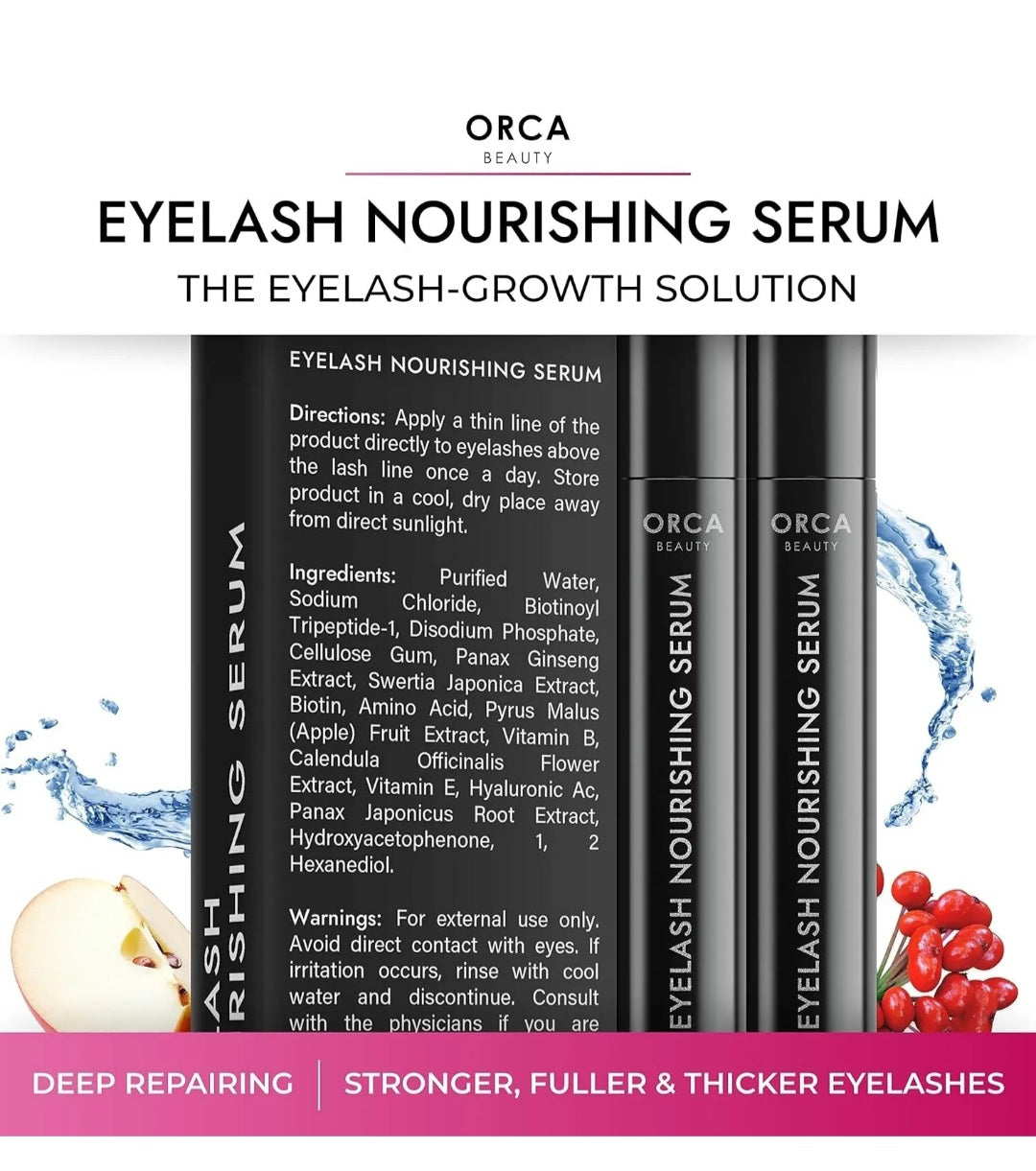 Orca Beauty Eyelash Nourishing Serum 4 Pack