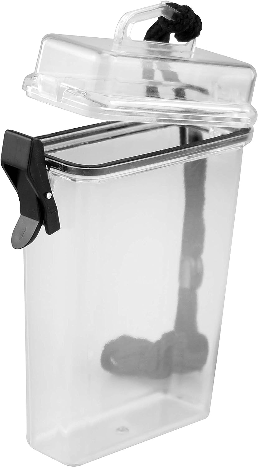 Waterproof Storage Container with Lanyard Pack of 3