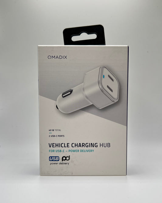 Qmadix Vehicle Charging Hub Dual Input